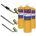 Fabricante suministro Refrigerante Gas Mapp Gas/Pro/Propane Gas 1L Carreras amarillas